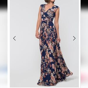 Kleinfeld Bridal Floral Maxi Dress Size 6